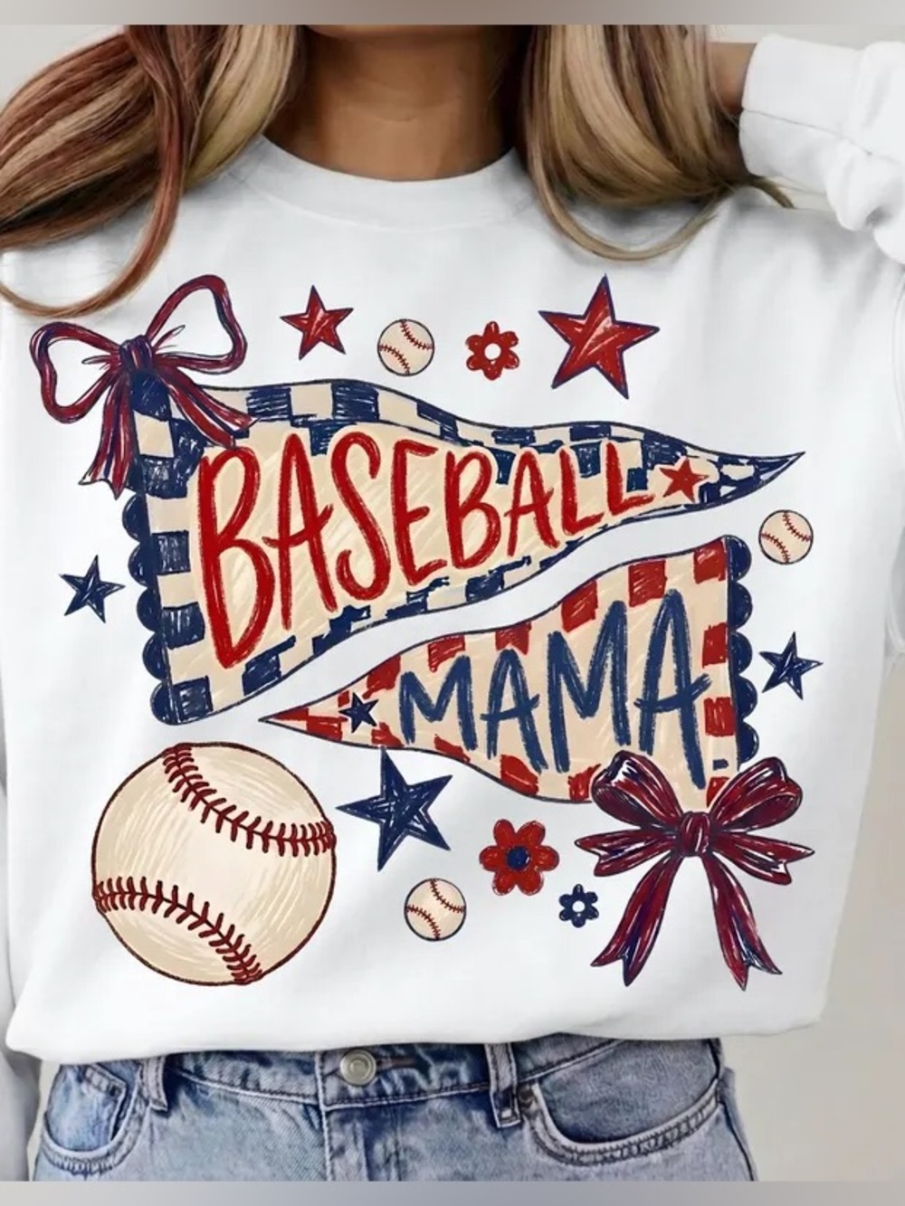 Baseball Mama Sweatshirt